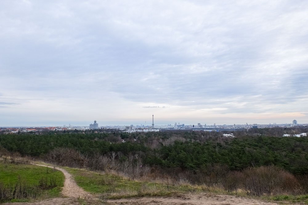 Berlin as seen from Drachenberg