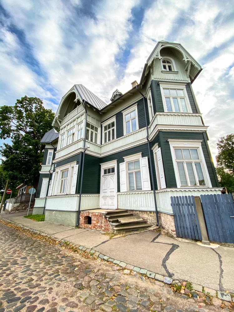 A historical building on Kipsala island