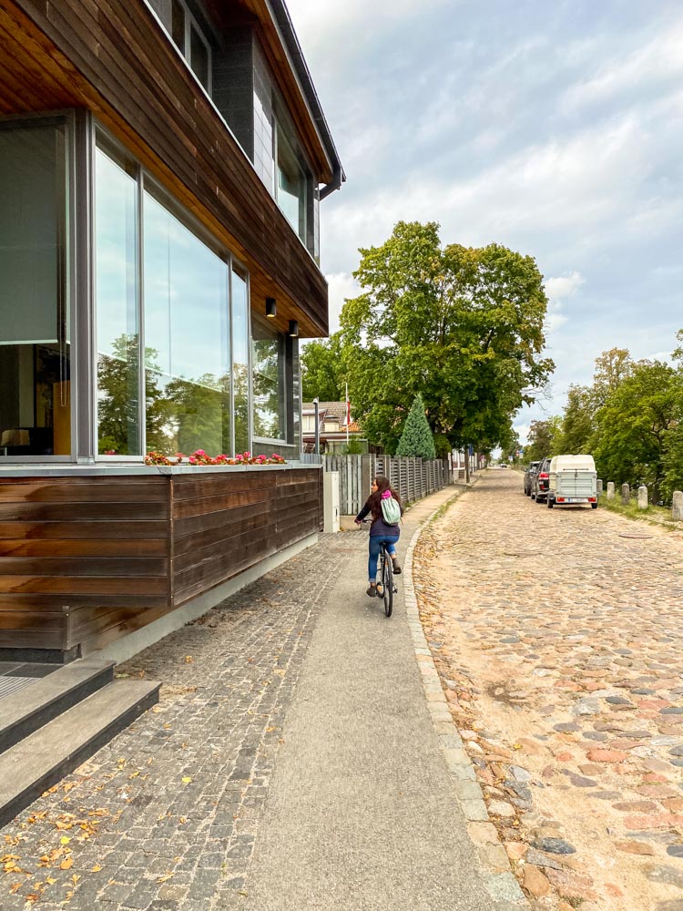Nice houses on Kipsala island
