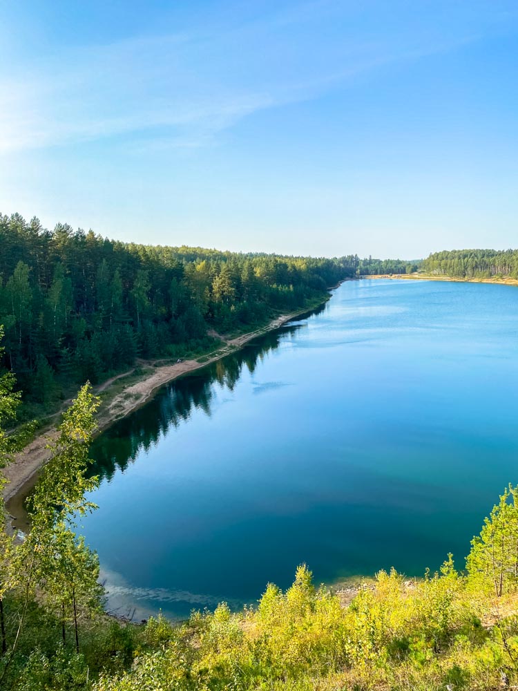Ogre Blue Hills water reservoir