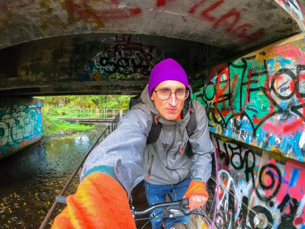 Cycling on Riga - Marupe Bike Path