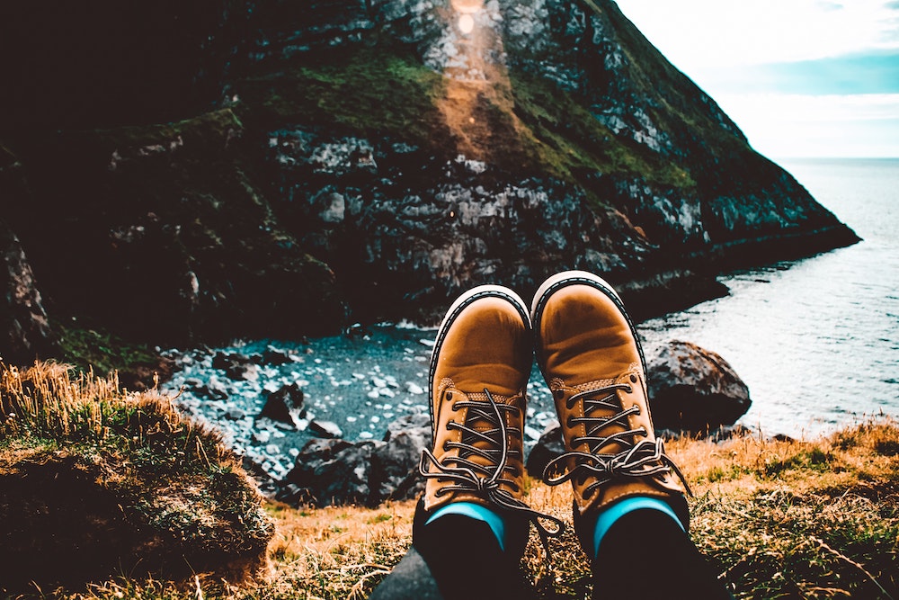 Hiking in autumn
