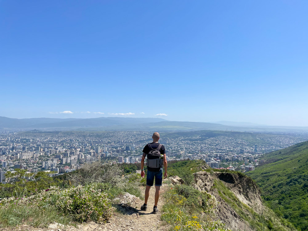Hiking near Turtle Lake, Tbilisi