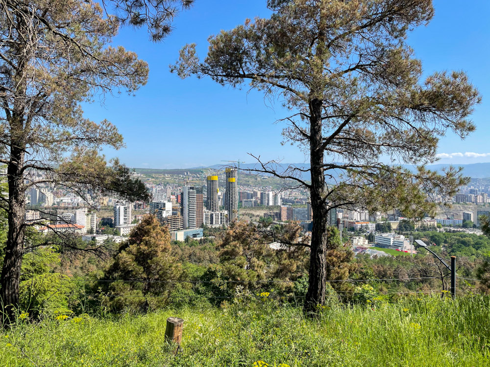 Hiking near Wake park