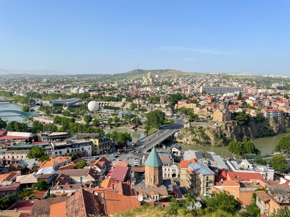 Tbilisi from above