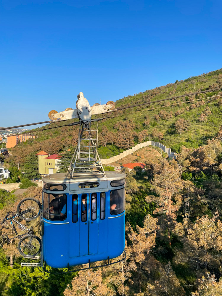 Turtle lake cable car
