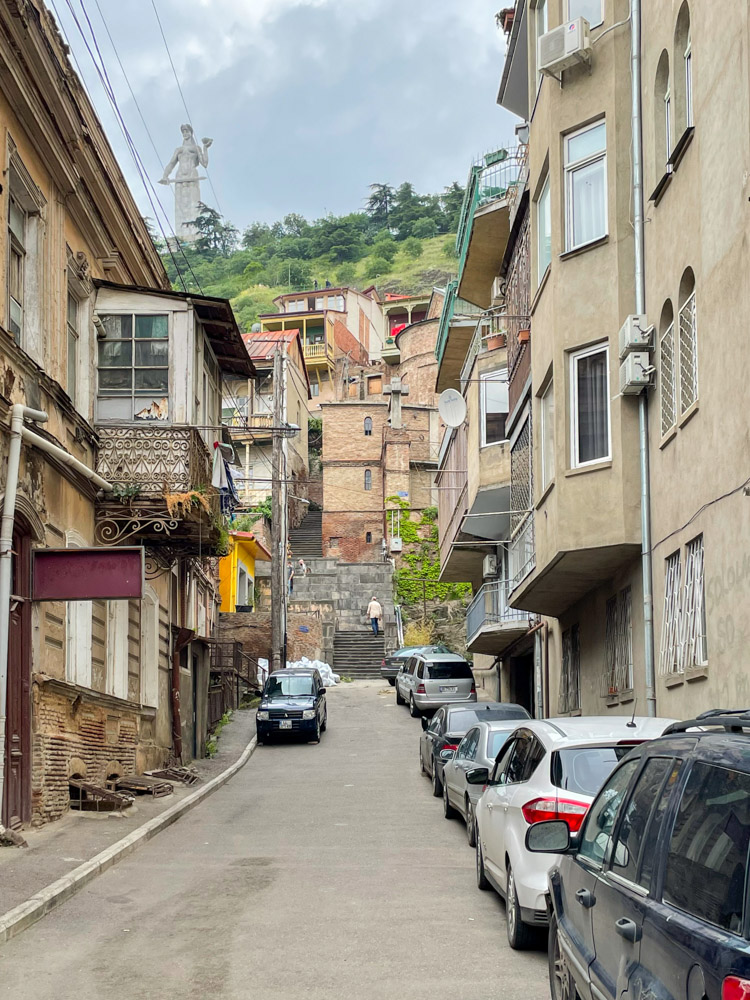 Walking to the Mother of Georgia