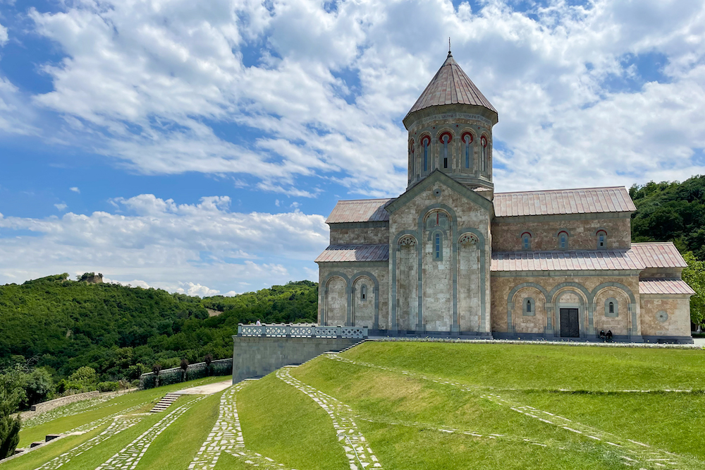 Beautiful church in Kakheti wine region