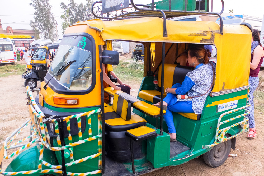 A tuktuk in Amritsar 4 Weeks in India