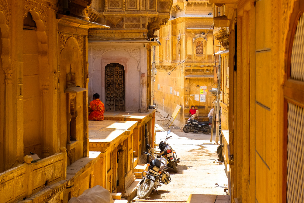 Streets of Jaisalmer - 4 Weeks in India