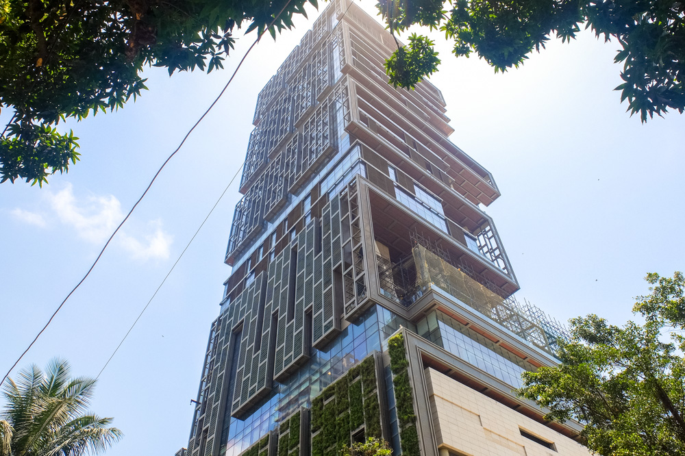 The most expensive private house in Mumbai - 4 Weeks in India